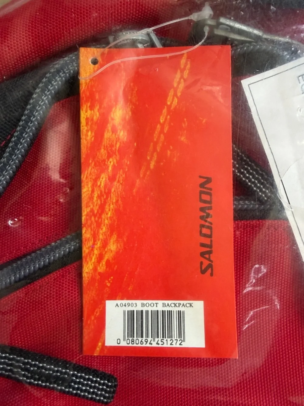 Salomon Prolink Equipe Series Boot Backpack NEW Red Black
